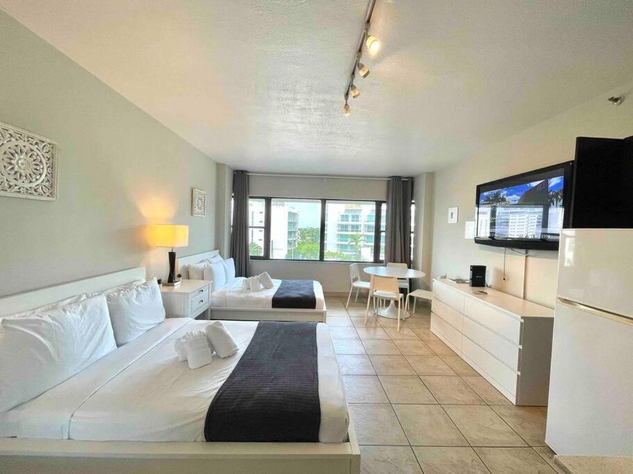 Charming Studio City View! Miami Beach Exterior foto